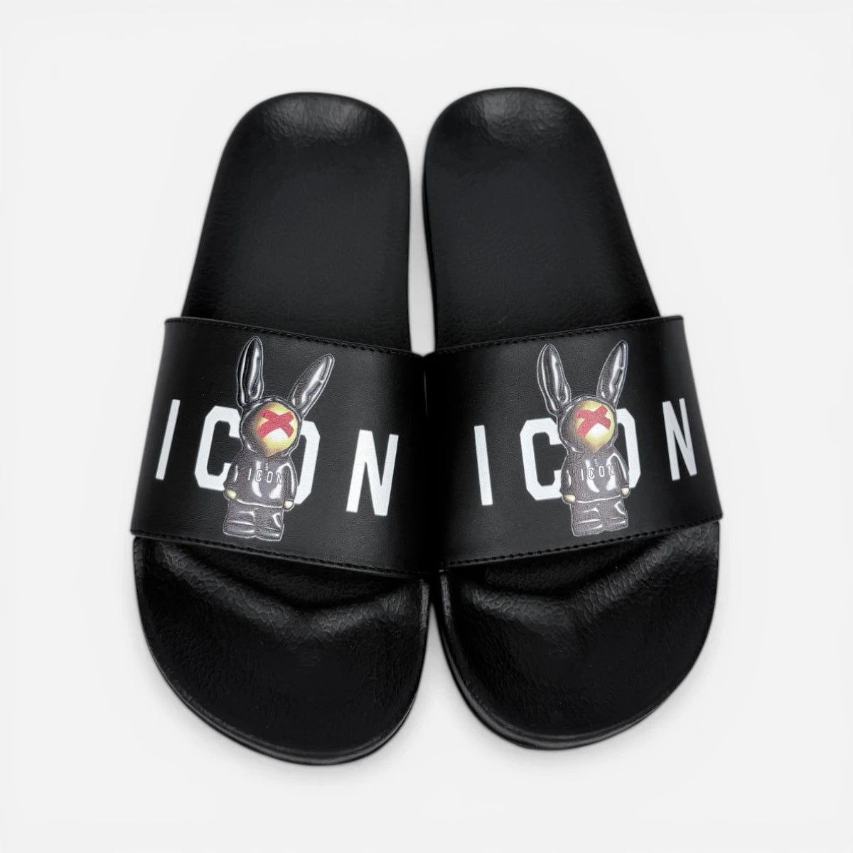 ICON ciabatte uomo Bunny Logo IC05656TU Black