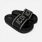 ICON ciabatte donna Platform Glitter Black IC05777TD