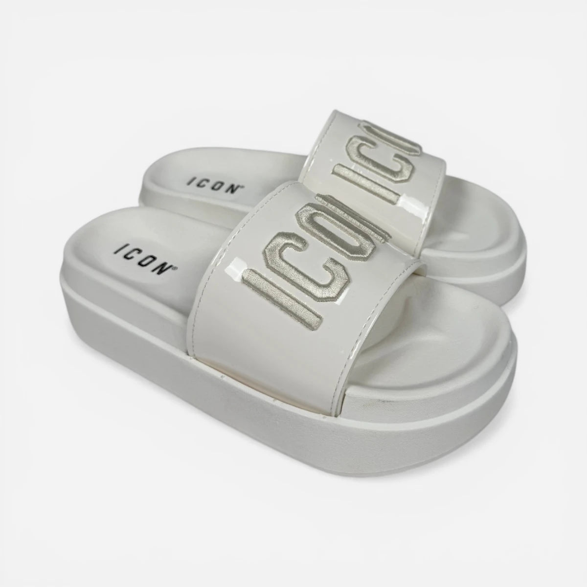 ICON ciabatte donna Platform Lucid White IC03859TD