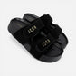 ICON ciabatte donna Platform Double Stretch Black IC05771SD