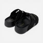 ICON ciabatte donna Platform Double Stretch Black IC05771SD