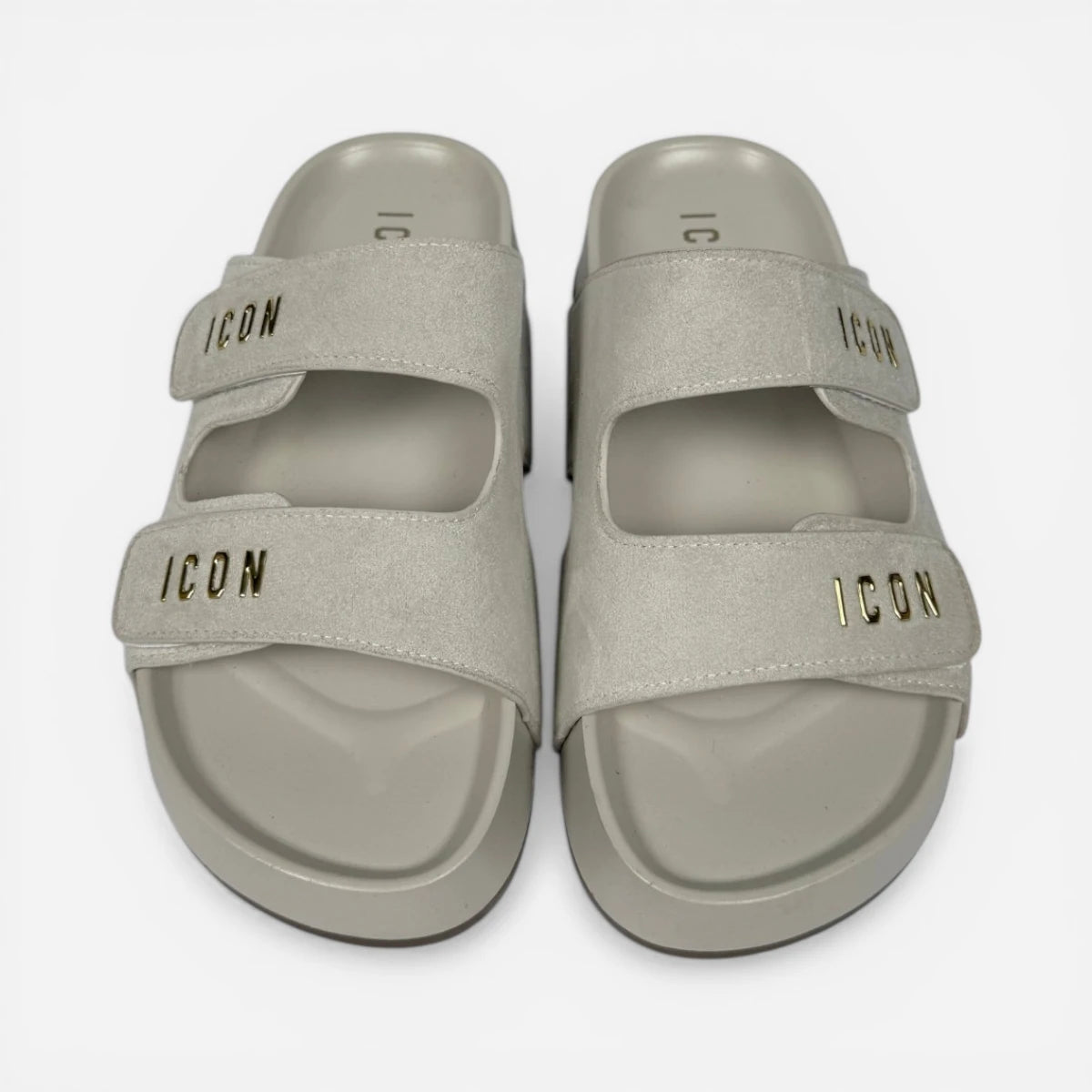 ICON ciabatte donna Platform Double Stretch Stone IC05771SD