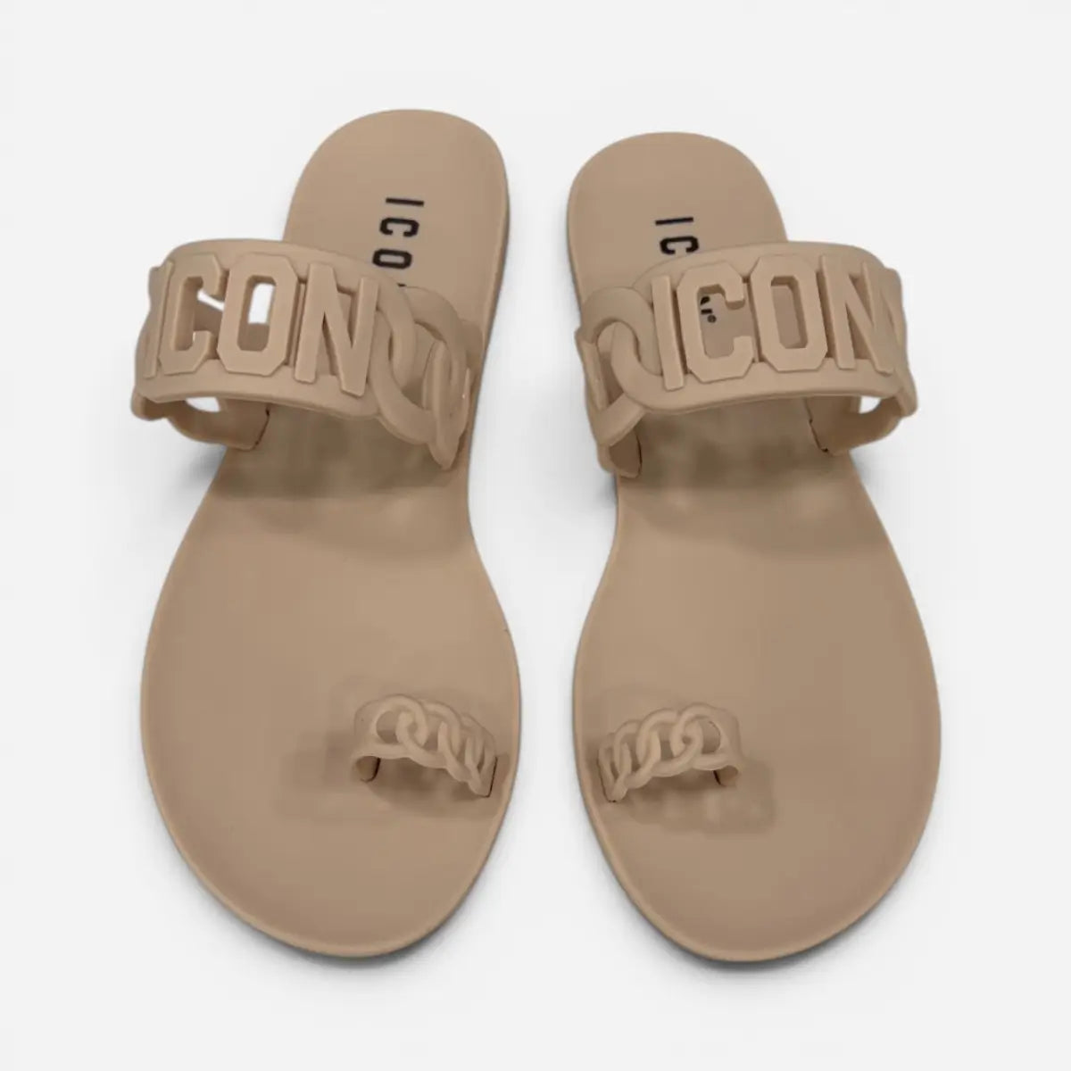 ICON ciabatte donna Logo infrathumb Nude IC05778TD
