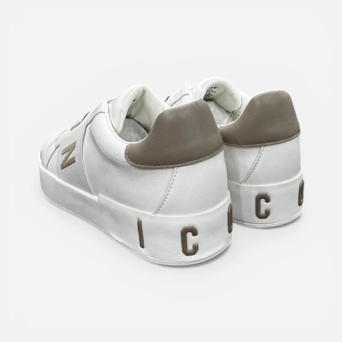 ICON sneakers Slip-On IC04743SU Bianco Tortora