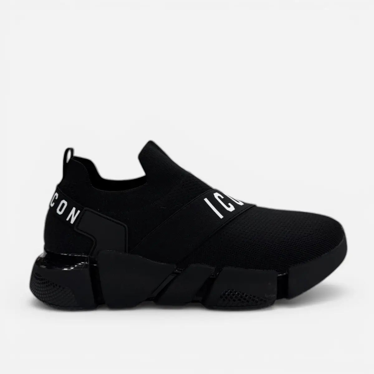 ICON sneakers Slip On Socks Black IC05638SU