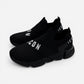 ICON sneakers Slip On Socks Black IC05638SU