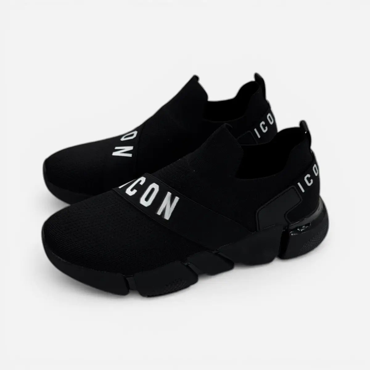 ICON sneakers Slip On Socks Black IC05638SU