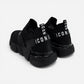 ICON sneakers Slip On Socks Black IC05638SU