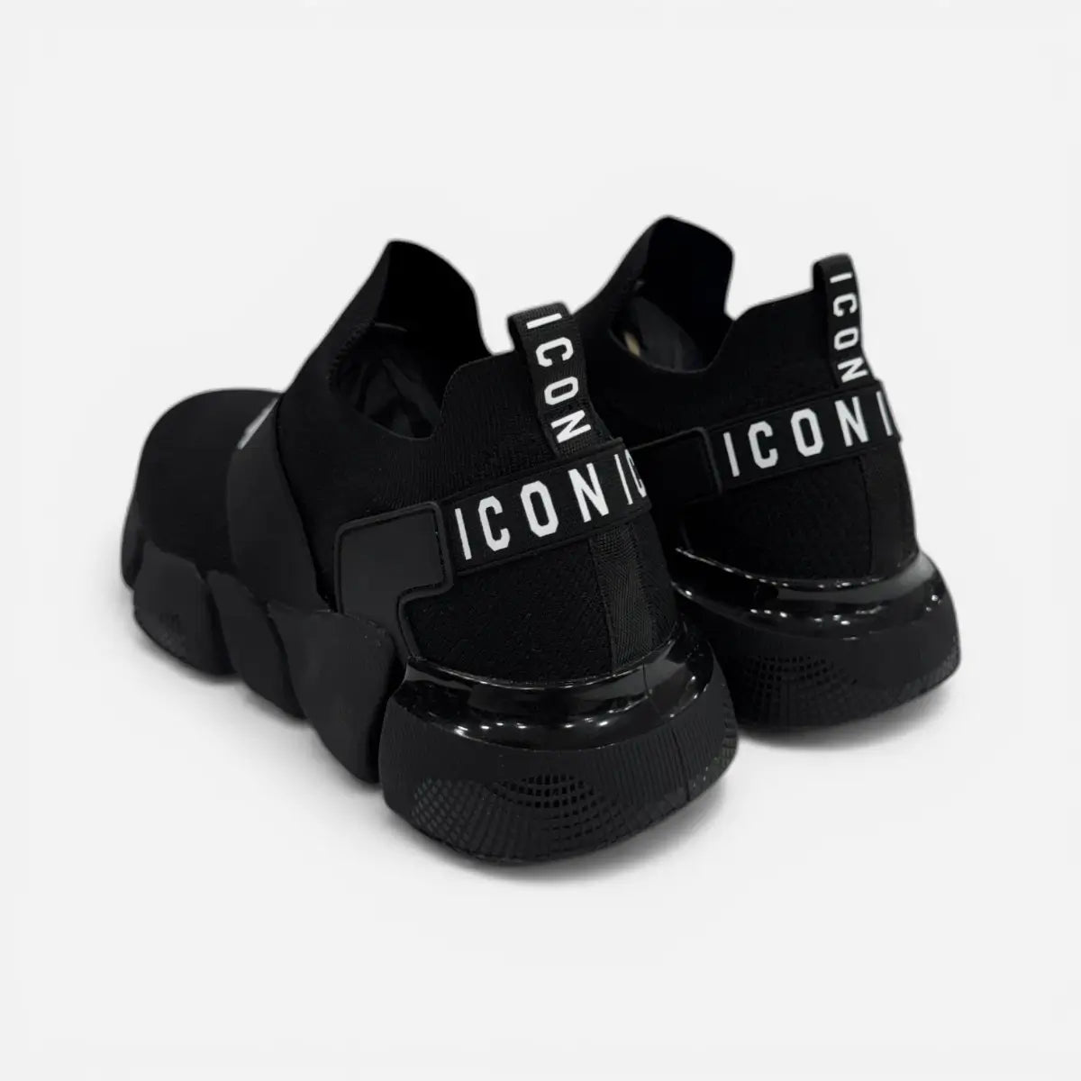 ICON sneakers Slip On Socks Black IC05638SU