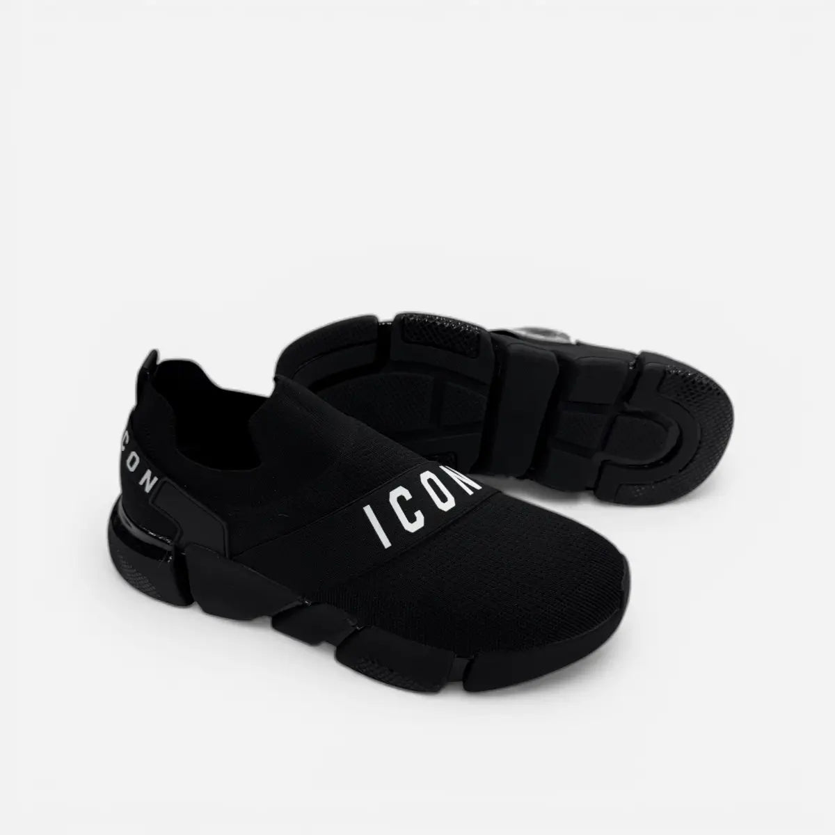 ICON sneakers Slip On Socks Black IC05638SU