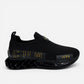 ICON sneakers Slip On Socks Futuristic Black/Gold IC05516SU