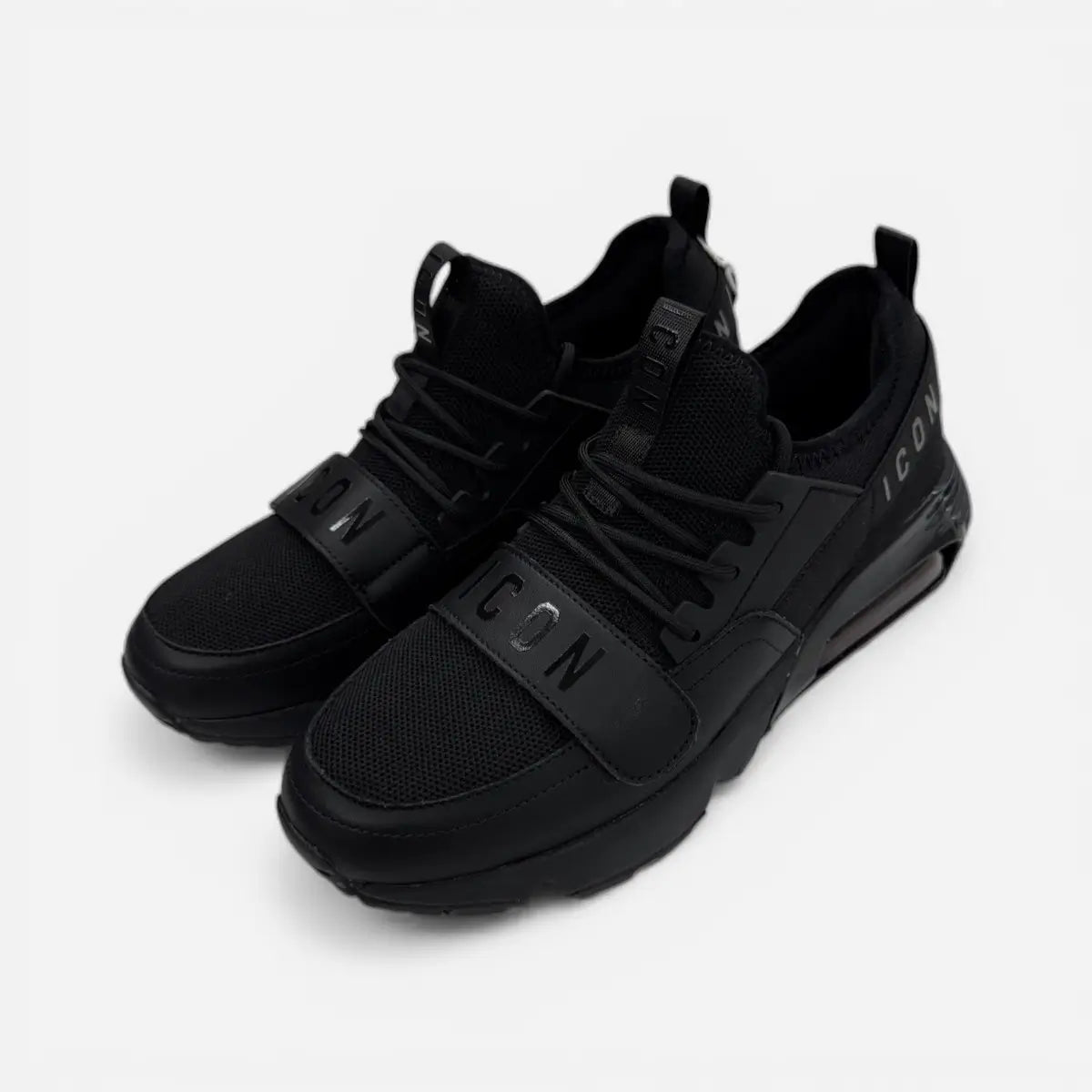 ICON sneakers low Stretch total black IC05517SU