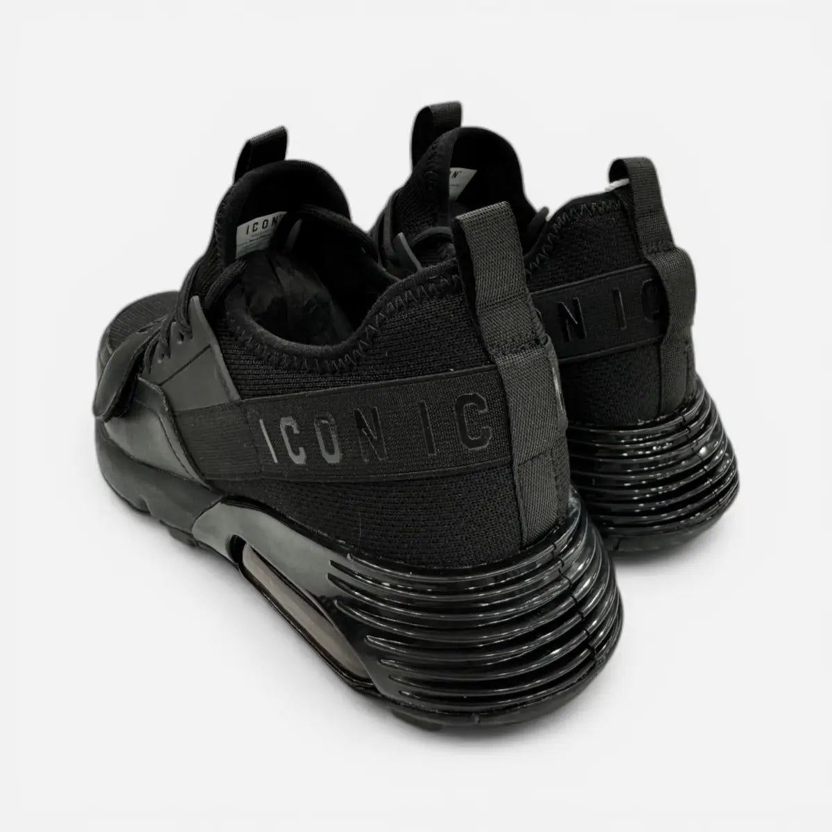 ICON sneakers low Stretch total black IC05517SU