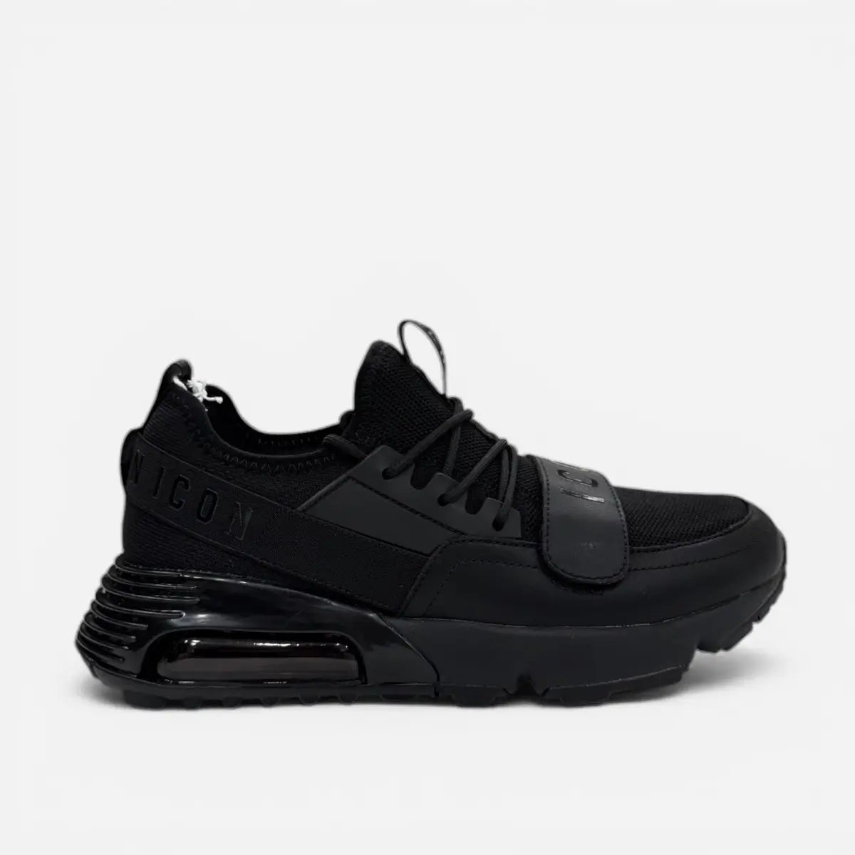 ICON sneakers low Stretch total black IC05517SU