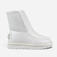 ICON Stivaletto Mid Pelliccia Ecopelle Bianco Animalier IC05267SD