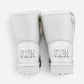 ICON Stivaletto Mid Pelliccia Ecopelle Bianco Animalier IC05267SD