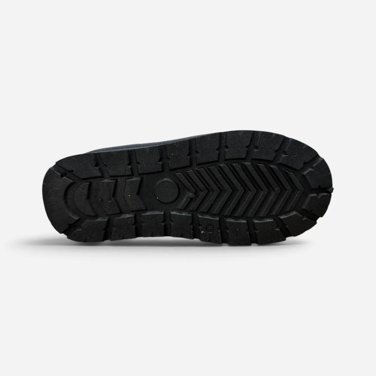 ICON Stivale Mid Pelliccia Risvolto Nero IC06521SD