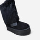 ICON Stivale Mid Pelliccia Risvolto Nero IC06521SD
