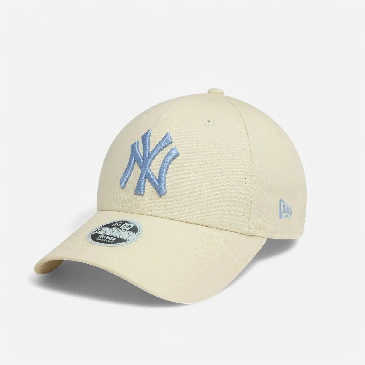 New Era Cappellino 9FORTY Regolabile New York Yankees Essential cream/light blue