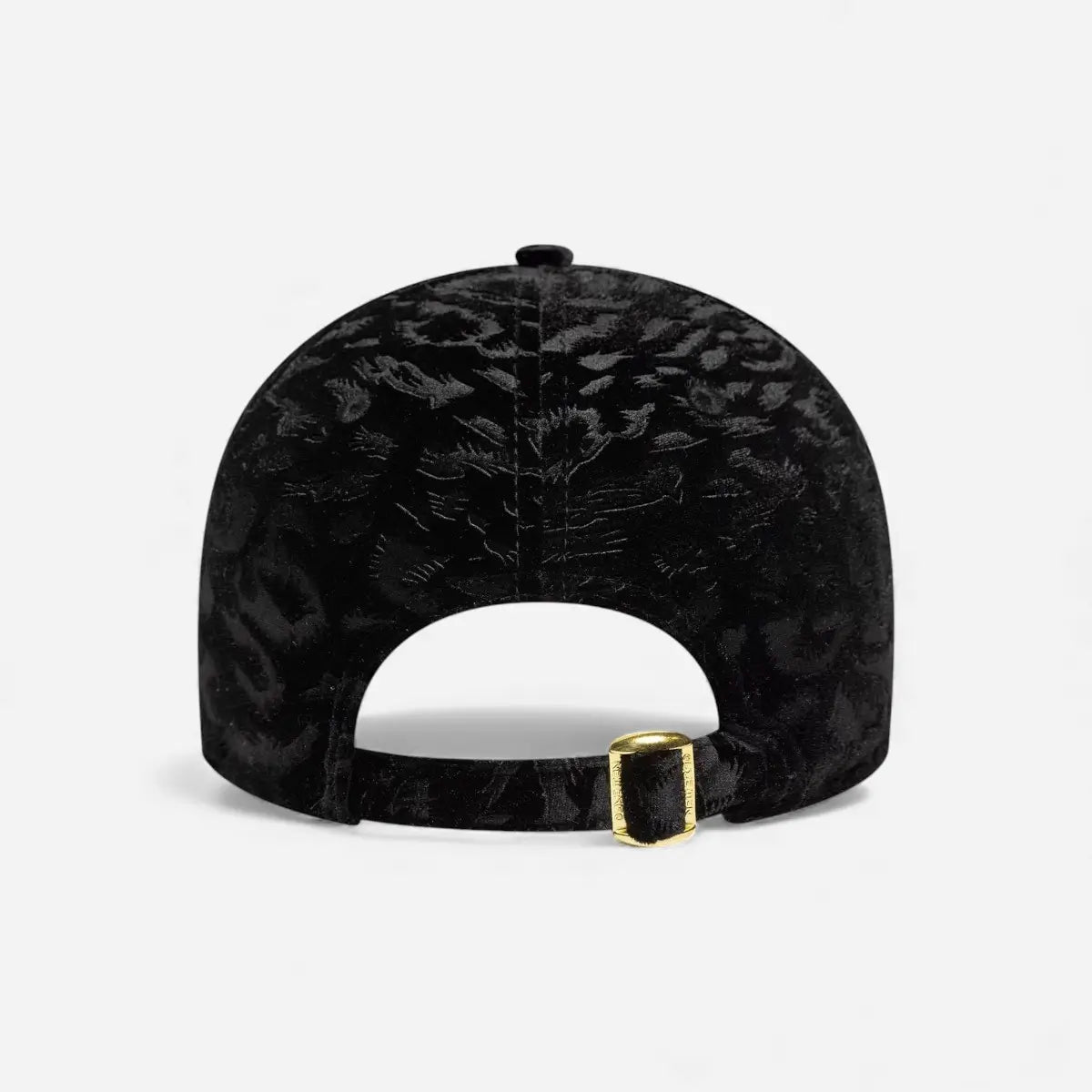 New Era Cappellino Donna 9FORTY Regolabile Leo Velluto Black