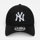 New Era Cappellino 9FORTY Regolabile M-Crown New York Yankees MLB black / white