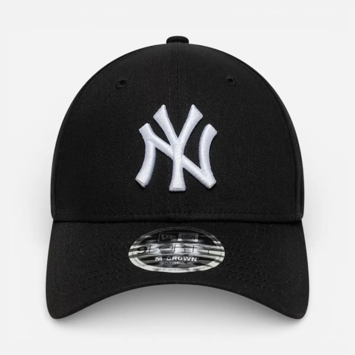 New Era Cappellino 9FORTY Regolabile M-Crown New York Yankees MLB black / white