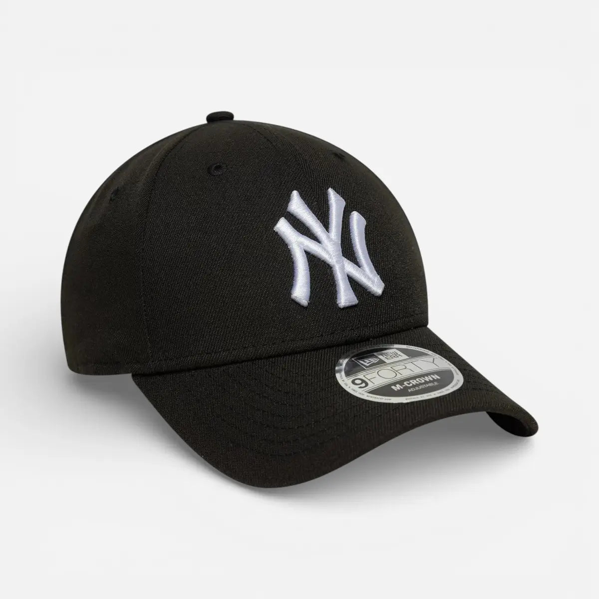 New Era Cappellino 9FORTY Regolabile M-Crown New York Yankees MLB black / white
