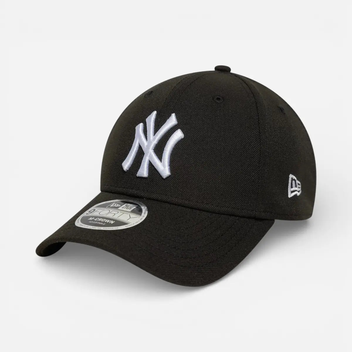 New Era Cappellino 9FORTY Regolabile M-Crown New York Yankees MLB black / white