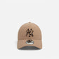 New Era Cappellino regolabile New York Yankees Animalier Infill 9FORTY dark beige