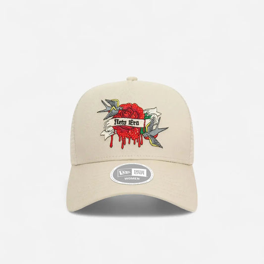 New Era Cappellino 9FORTY Regolabile A-Frame NEW beige