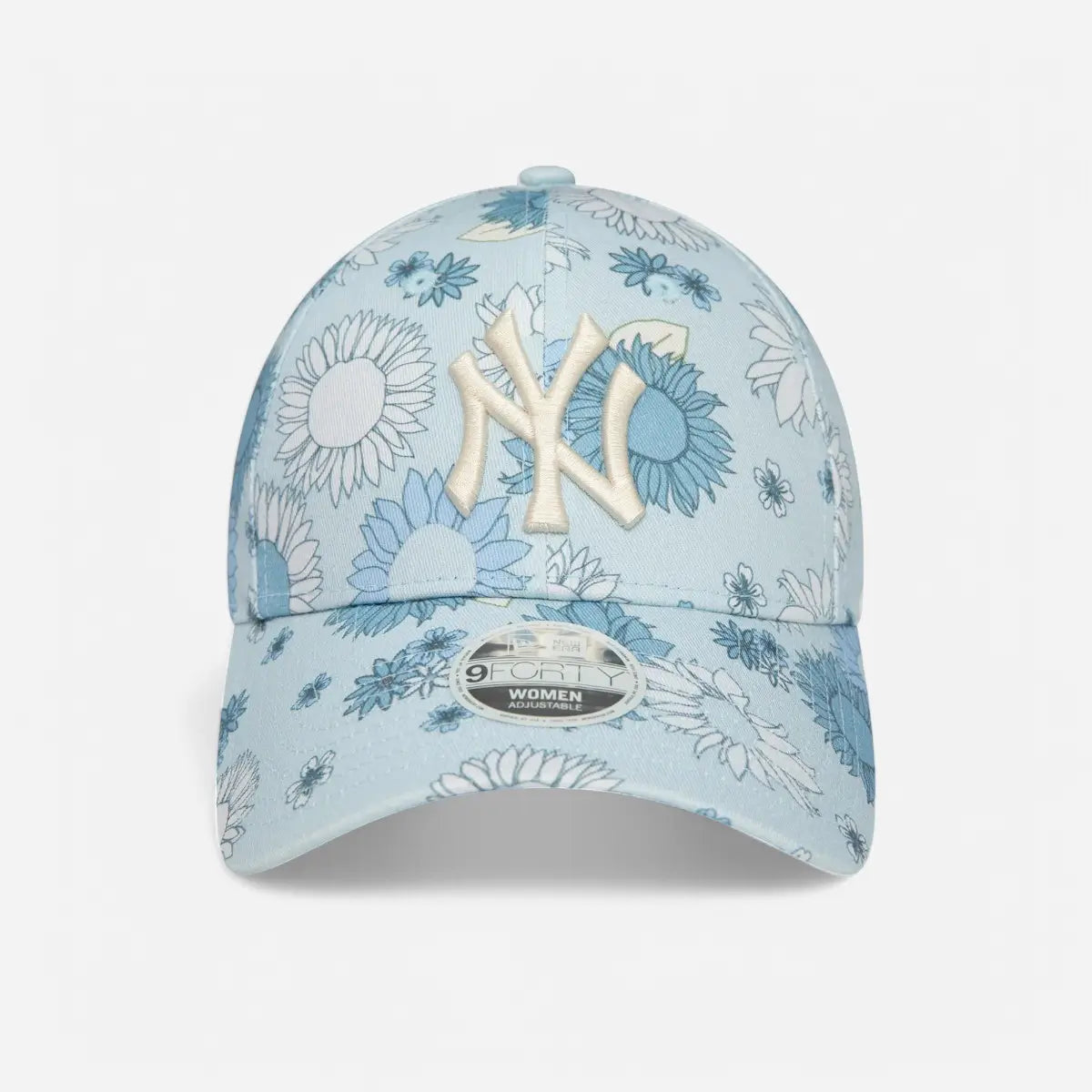 New Era Cappellino 9FORTY Regolabile New York Yankees Floral sky blue