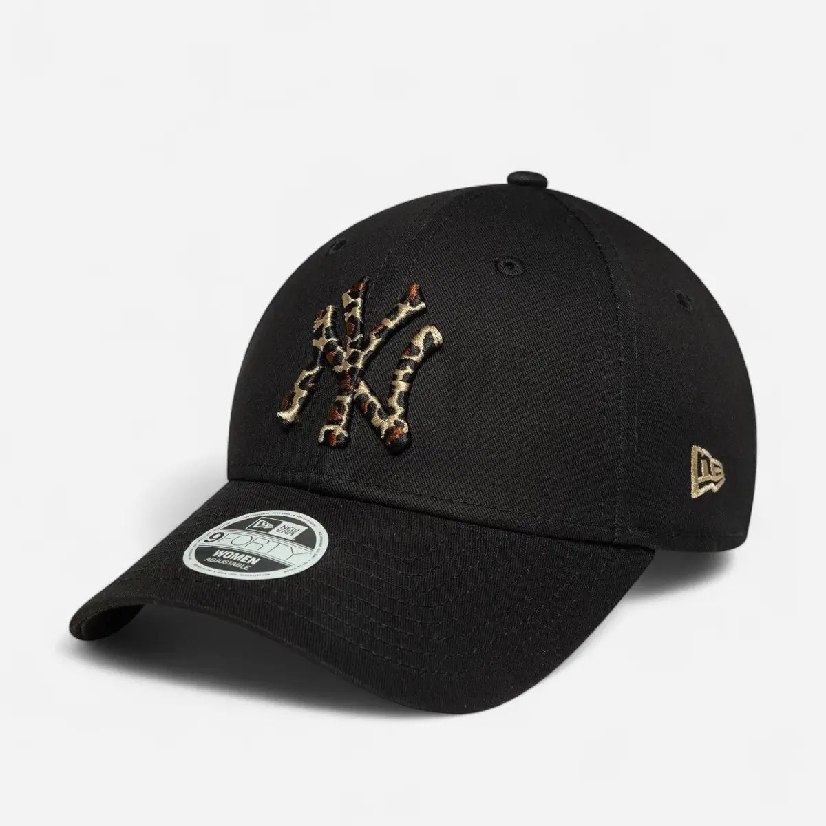 New Era Cappellino Donna 9FORTY Regolabile New York Yankees Leopard Infill