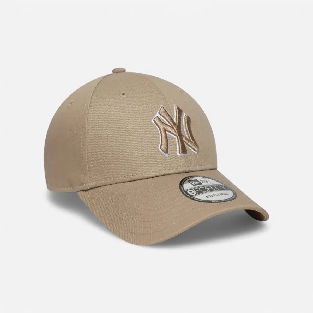 New Era Cappellino 9FORTY Regolabile New York Yankees Pop Outline Dark Beige