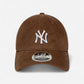 New Era Cappellino 9FORTY Regolabile M-Crown New York Yankees MLB Cord Brown