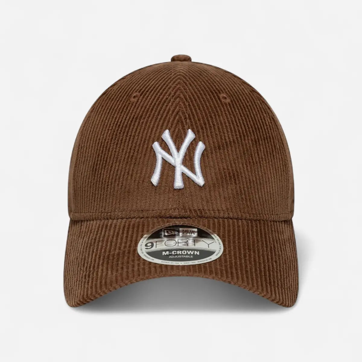 New Era Cappellino 9FORTY Regolabile M-Crown New York Yankees MLB Cord Brown