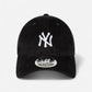 New Era Cappellino 9FORTY Regolabile M-Crown New York Yankees MLB Cord Black