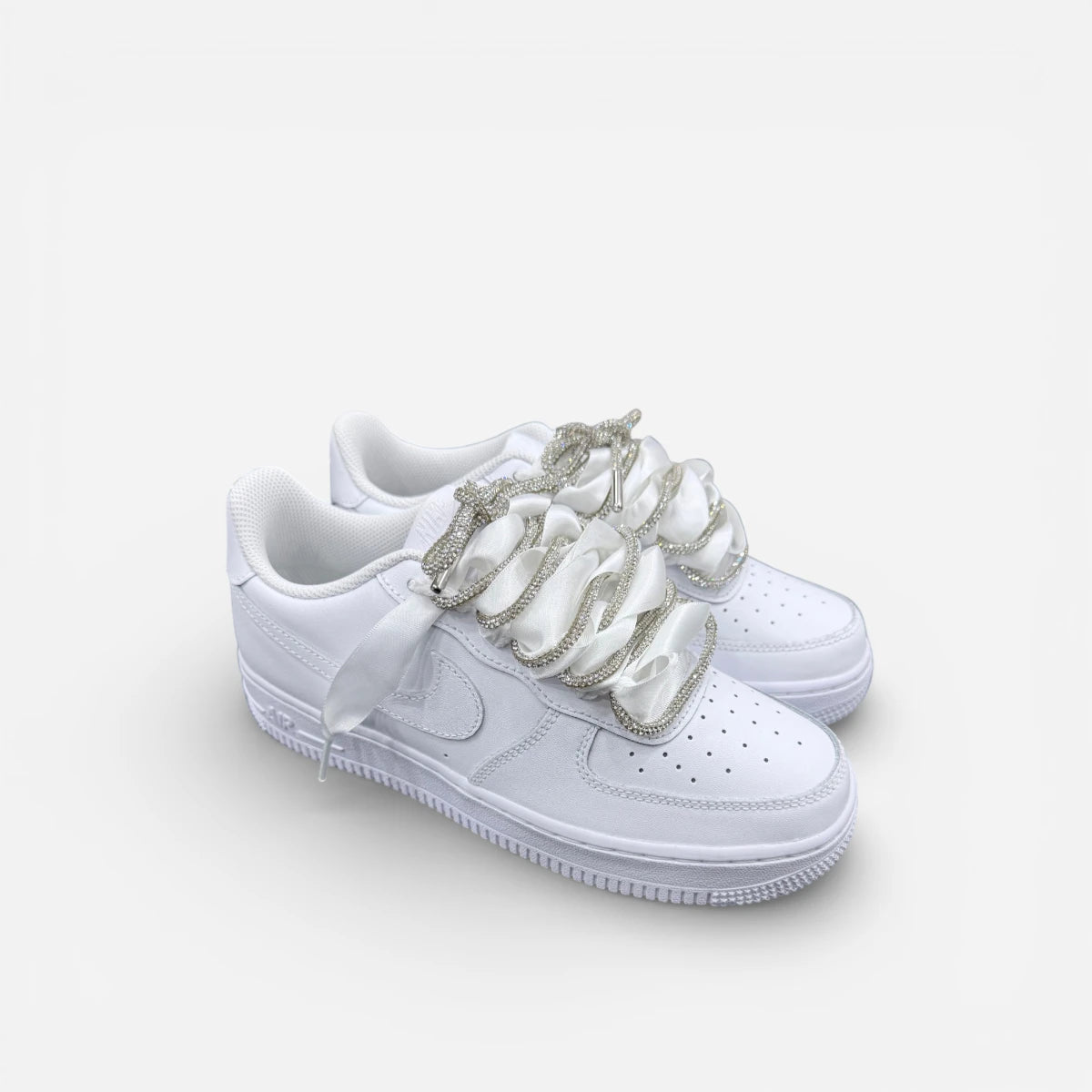 Nike Air Force 1 Custom Satin Glitter