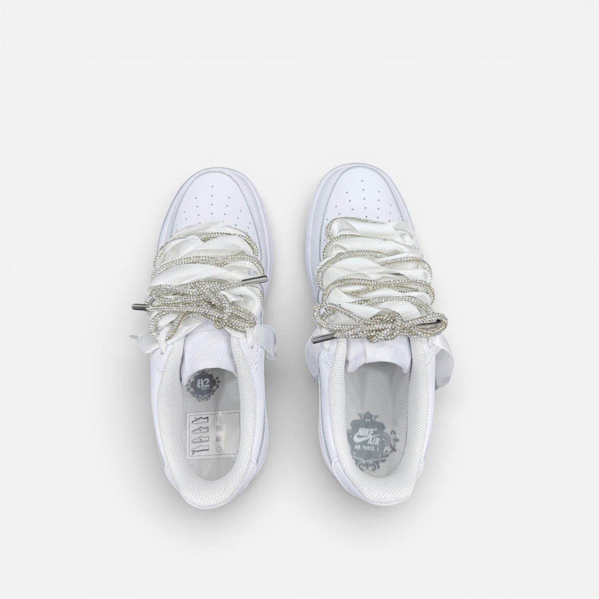 Nike Air Force 1 Custom Satin Glitter