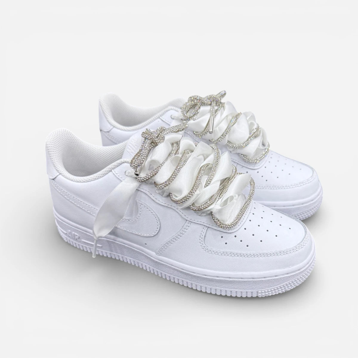 Nike Air Force 1 Custom Satin Glitter