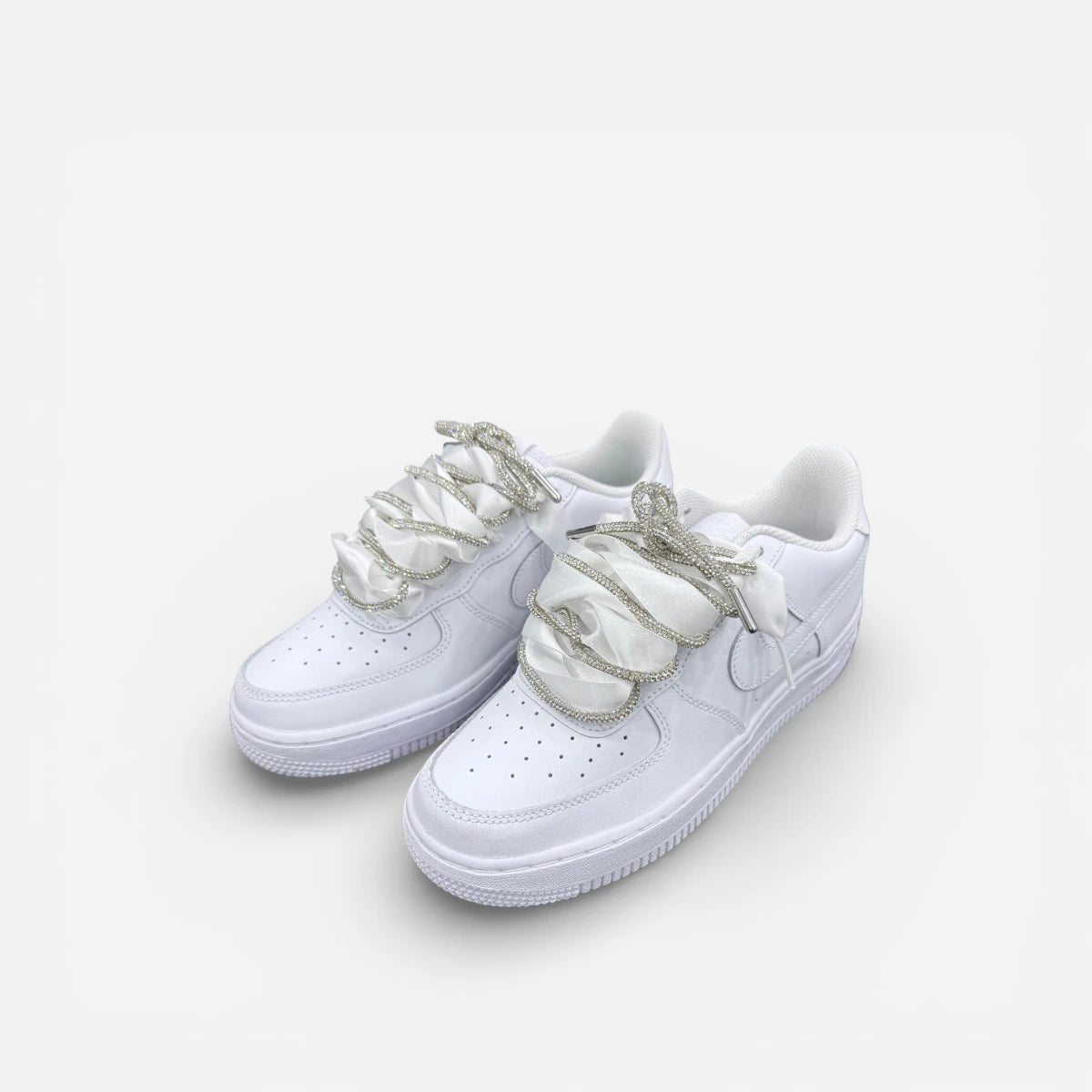 Nike Air Force 1 Custom Satin Glitter