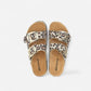 Superga Sandalo Platform donna doppia fibbia S11T279 Leopard