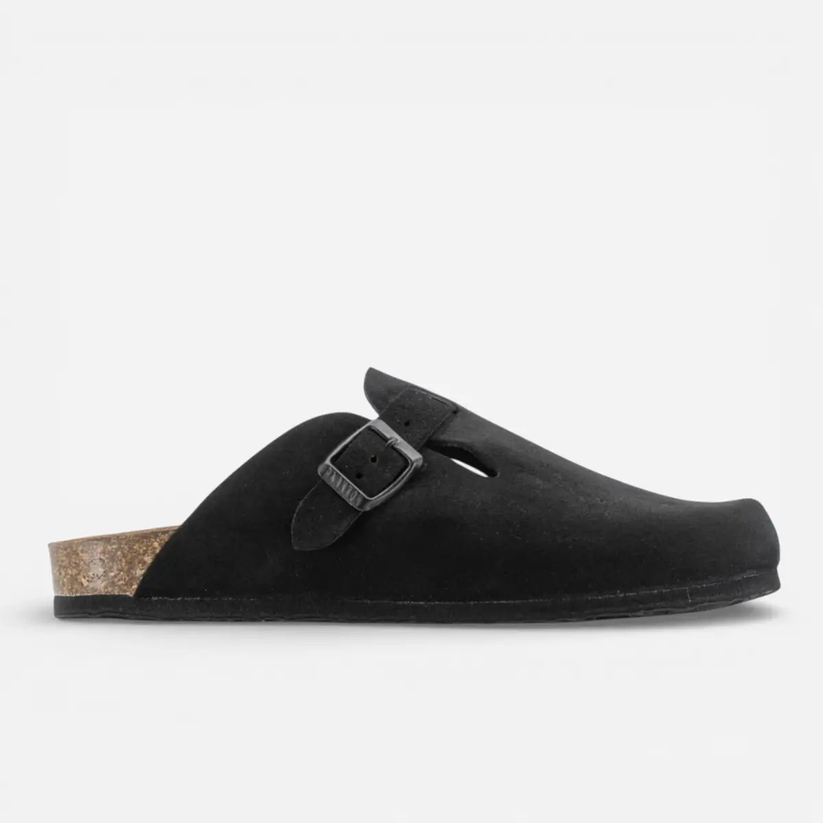 Plakton sandalo sabot Blog Afelpado Grueso Black