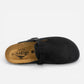 Plakton sandalo sabot Blog Afelpado Grueso Black