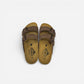 Plakton sandalo Barna Nubuck Cuoio