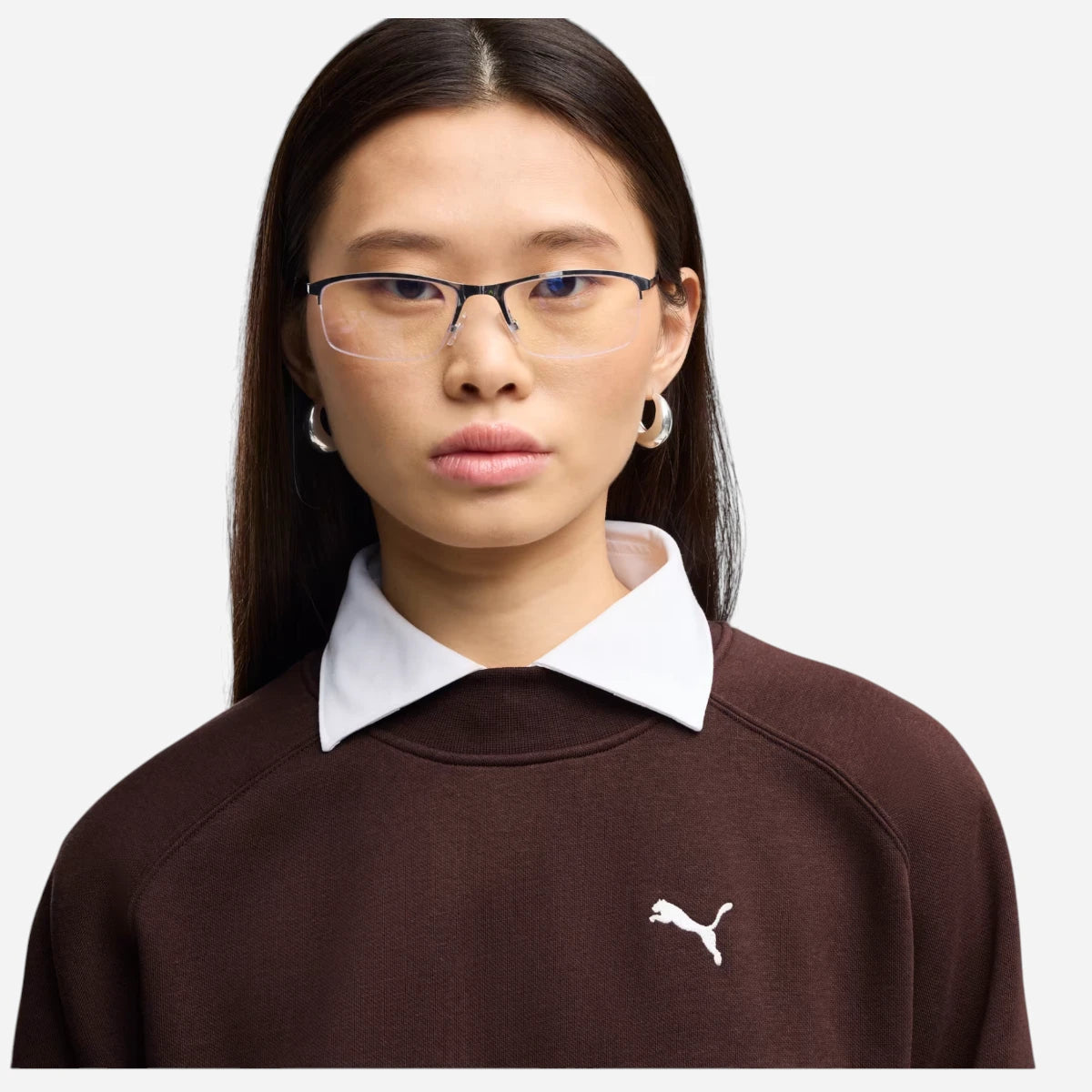 PUMA Tuta Donna Loungewear in Pile Chocolate Fondue