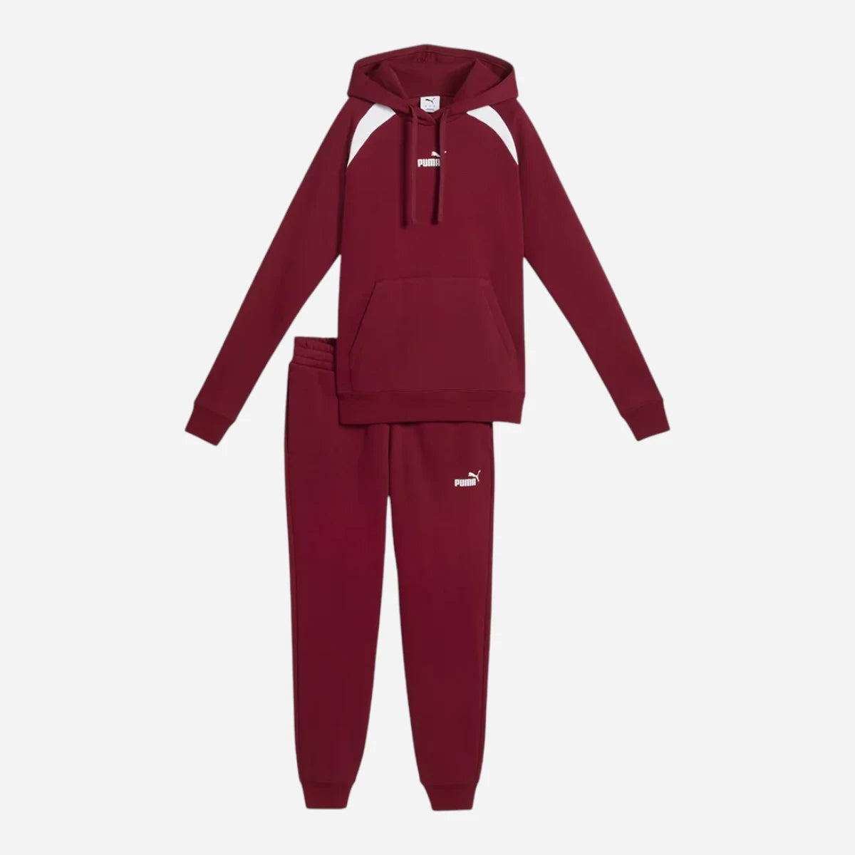 PUMA Tuta Donna Sweatsuit Bordeaux