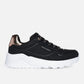 Skechers UNO LITE - Metallic Mode black