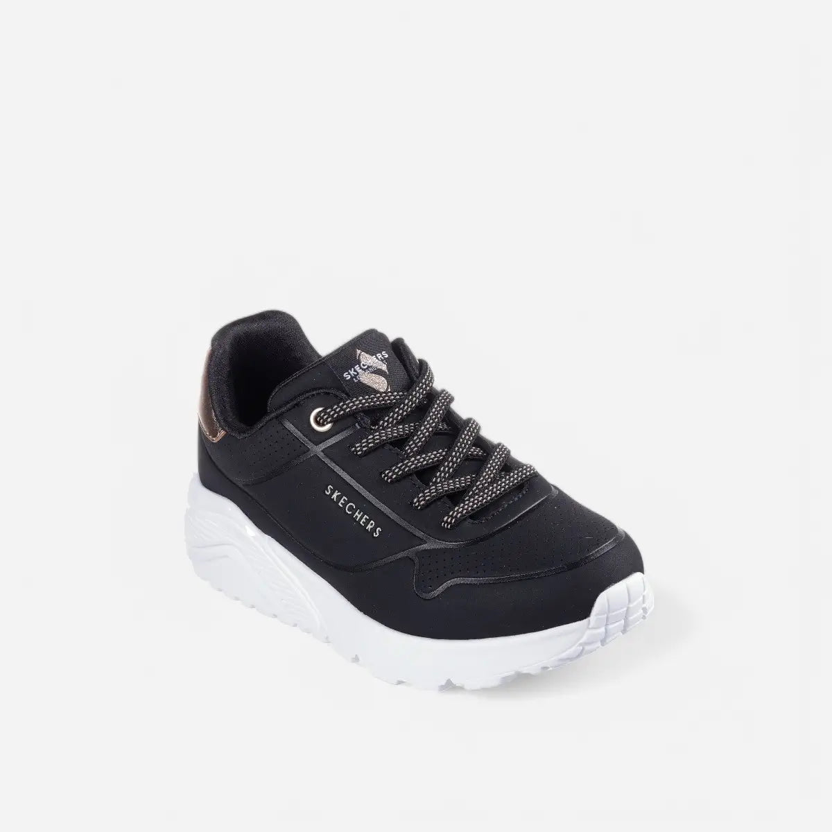 Skechers UNO LITE - Metallic Mode black