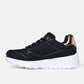 Skechers UNO LITE - Metallic Mode black