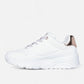 Skechers UNO LITE Metallic White / Bronze